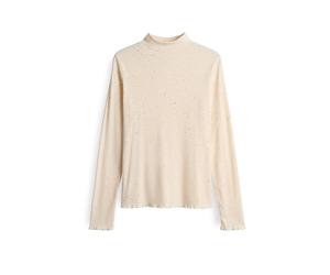 OPUS Rollkragenpullover SUHANNA CURLY creme | 42