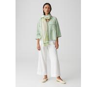 Opus Fashion Damen-Tuch Printtuch AFLUME aus hochwertigem Leinen-Mix green glow 0