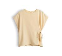 Opus Shirt Sifem mit seitlicher Schnürung Hellgelb Damen Gr. 40
