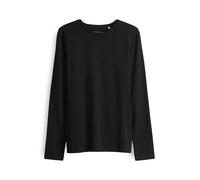 OPUS Damen Langarmshirt | SMILLA Slim Longsleeve aus Jersey Black, 38