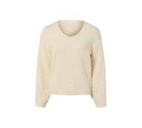 Opus Strickpullover mit Mohair- und Alpaka-Anteil Damen Polyamid weiß, 42