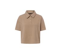 Opus Sweat-Poloshirt Damen taupe, 38
