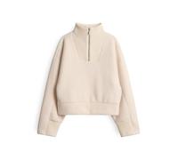 Opus Fashion Damen Sweatshirt Gick Teddyfell Soft Cream Beige Größe 40
