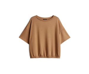 OPUS T-Shirt SALIEN hellbraun | 40