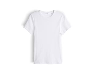 OPUS T-Shirt SAMUNA SCALLOP weiss | 36