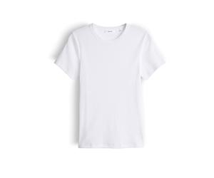 OPUS T-Shirt SAMUNA SCALLOP weiss | 38
