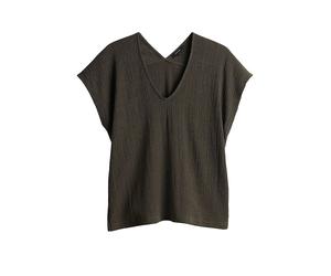 OPUS T-Shirt SIRUKUS STRUCTURE dunkelgrün | 40