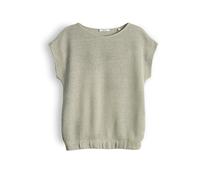 OPUS Relaxed Fit T-Shirt in Strick-Optik Modell 'Sofrano' in Hellgruen, Größe 38