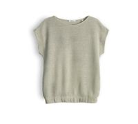 OPUS Relaxed Fit T-Shirt in Strick-Optik Modell 'Sofrano' in Hellgruen, Größe 44