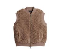Opus - Teddy-Weste - Gaste braun - Gr. - 36