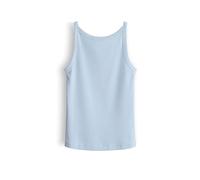 Opus - Trägertop aus feinem Rippenjersey Slim Fit - Izli blau - Gr. - 42