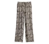 Opus - Weite Hose - Marou botanical beige/braun - Gr. - 36