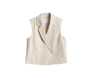 Opus - Weste - Wino beige - Gr. - 40