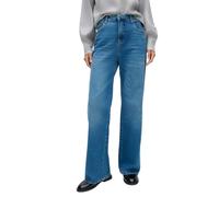 Opus Fashion Damenjeans MIVY – Wide Leg High Rise mit Stretch-Anteil Daily Blue 34 L31