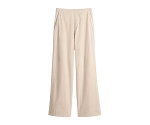 Opus - Wide Leg Jogpants aus Cord - Mileni cargo beige - Gr. - 40