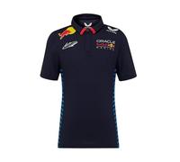 Oracle Red Bull Racing Teamline Max Verstappen Poloshirt für Kinder, kurzärmlig, Blau (FR/ES, Alter 14 Jahre, normale Größe, Nachthimmel), Nachthimmel, 14 Jahre