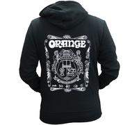 Orange Hoodie BLACK M - Hood Zip