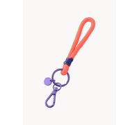 Orange, Lila Schlüsselanhänger Metropolitan Neo, mit Karabiner B 4 x L 15 cm