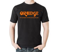 Orange T-Shirt BLK S - T-Shirt
