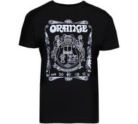 Orange T-Shirt Crest BLK M - T-Shirt