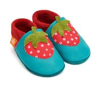 Orangenkinder Haus- und Krabbelschuhe - Beerta die Erdbeere 20/21, türkis
