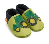 Orangenkinder Haus- und Krabbelschuhe - Herbert der Trecker 20/21, grün