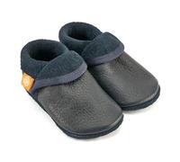 Orangenkinder Haus- und Krabbelschuhe - Klassik 26/27, dunkelblau