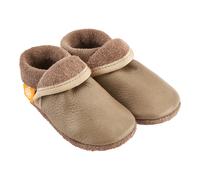 Orangenkinder Krabbel- und Hausschuhe 24 braun