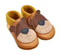 Orangenkinder Haus- und Krabbelschuhe - Bärnie der Honigbär 26/27, braun