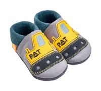 Orangenkinder Krabbel- und Hausschuhe Bagger 24