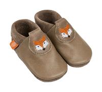 Orangenkinder Krabbel- und Hausschuhe Fuchs 24 braun