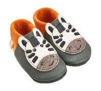 Orangenkinder Krabbel- und Hausschuhe Zebra 24