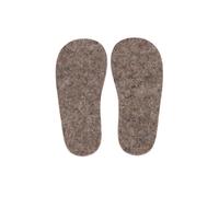 Orangenkinder Kuschelwarme Kinder Wollfilz Einlegesohlen naturbraun Gr. 24/25