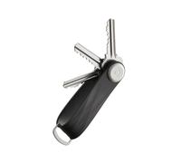 Orbitkey 2.0 Active Key Organiser - Jet Black Praktischer Schlüsselanhänger aus Elastomer-PVC Schlüsselanhänger