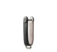 Leather Key Organiser - Black / Black