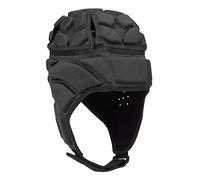 Oreilet Football-Helm, Sporthelm, Scrum Cap-Kopfbedeckung, Softshell-Helm für Erwachsene, Kleinkinder, Jugendliche, Rugby, Gepolstert für Fußball, Sport, Scrum Cap, Lacrosse (Schwarz S)