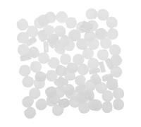 ORFOFE 100 Stück Teiliges Silikon Ohrclip Polster Weiche Ohrclips Kissen für DIY Schmuckherstellung Transparente Schmerzlindernde Ohrclip polster Passend für Clip ohrringe Rutschfest