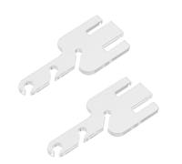 ORFOFE 2 Stück Kompakte Strickmaschinenspanner Präziser Garnspannung Adapter für K-Modell Strickmaschinen Kompatibel mit Addi King Express Verbesserte Spannungskontrolle für Vielseitige