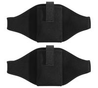 ORFOFE 2 Stück Mikrofon-gürteltasche Wasserdichtes Fitness-mikrofon-Belt Pack Verstellbar Schweißresistent Sportliche Hüfttasche für Gruppen-Fitness-Trainer mit Mehreren Fächern für Handy