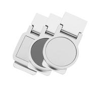 ORFOFE 3 Stück Teiliges Edelstahl Geldklammer Klein Robust und Tragbar Praktischer Cash Clip für Bargeld Kreditkarten und Schecks Stilvoller Büro und Outdoor Geldscheinklammer Organizer