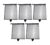 ORFOFE 5 Stück 5 teiliges strapazierfähiges Mesh Zugbeutel Set mit Kordelzug reißfest und vielseitig für Reisen Aufbewahrung von Kleidung und Kleinteilen praktische Organizer Beutel