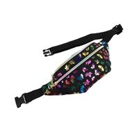 ORFOFE Damen-Schultertasche mit Zusätzlichen Vortaschen Outdoor-Tasche Freizeittasche Leichte und Handliche Tragetasche mit Reißverschluss für Sichere Aufbewahrung