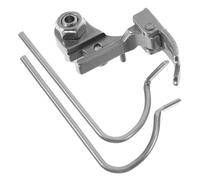 ORFOFE Offener Obertransportfuß Nähfuß mit Doppelführungsstangen aus Kohlenstoffstahl für Präzise Gerade Nähte Linker und Rechter Positionierfuß für Quilt und Patchworkprojekte