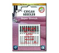 Organ 10 STK Nähmaschinennadeln Super Stretch Mix, Stärke 75-90