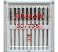 ORGAN DOMESTIC SEWING MACHINE NEEDLES SIZE 90/14, WILL FIT, BROTHER, SINGER , JANOME, ETC by Organ / Sewing Supplies Direct