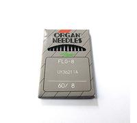 Organ FLG-8#60/8 Nähmaschinennadeln für Flachnäher, 10 Stück