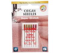 Organ HA x 1 SP Super Stretch a6 st. 065/090 Blister Mix Color Shank