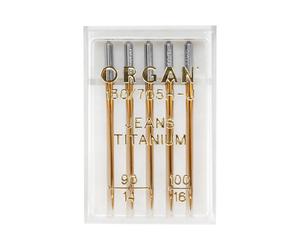Organ Jeans Titanium-Nadel / Stärke 90-100 (130/705H-J / 5 Nadeln)