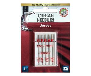 Organ Jerseynadel Stärke 70-100/ System 130/705H/ 5 Nadeln