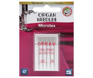 Organ Microtex-Nadel Stärke 60-70/ System 130/705H-HM/ 5 Nadeln